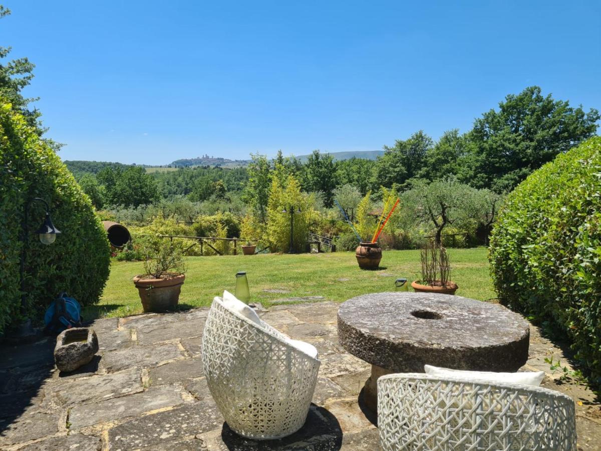 Ripabella Villa San Gimignano Bagian luar foto